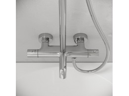 Душевая система Sancos Гейм (Game) с термостатом хром, SC3001LCH